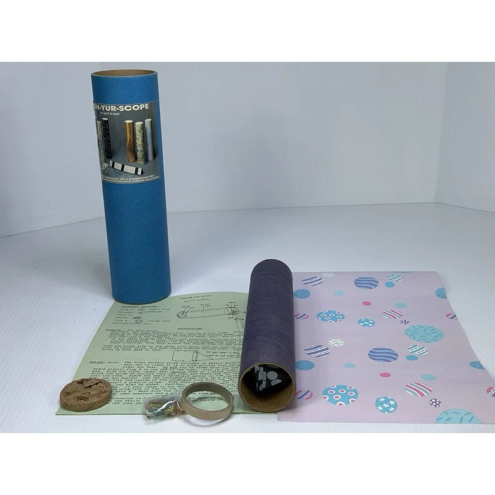 Vintage Design Yur Scope By Spirit Scopes Build Your Own klaleidoscope Kit